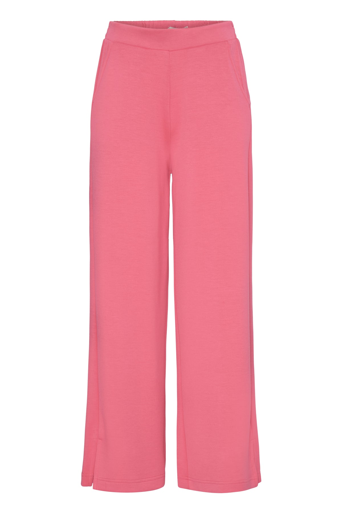 Fransa FrAurora Honeysuckle Pink Wide Leg 7/8 Modal Joggers, 20615493