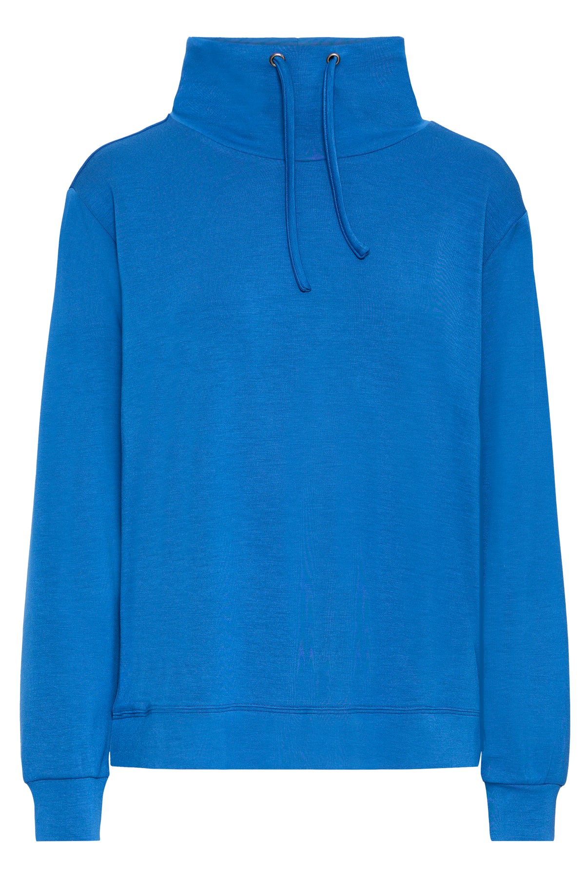 Fransa FrAurora True Blue Modal Cowl Neck Sweatshirt