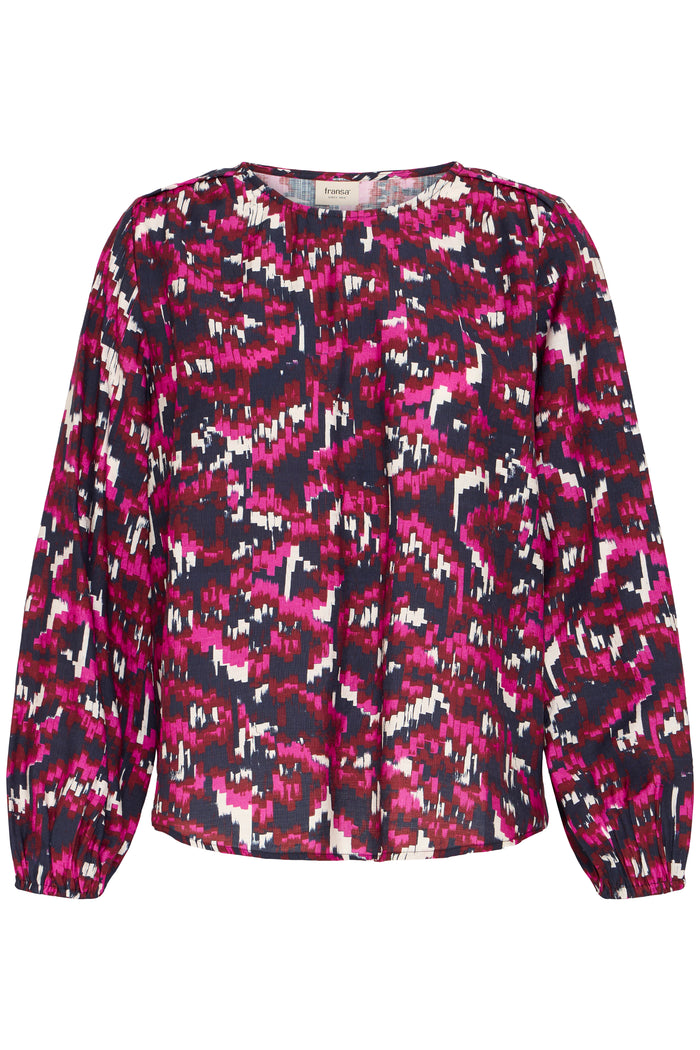 Fransa FrAriana Very Berry Printed Blouse