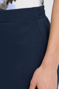 Fransa FrAurora Navy Blazer Modal Midi Skirt