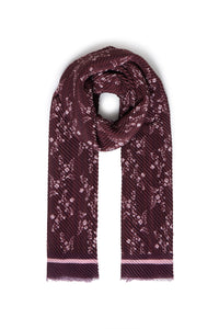 Fransa FrPlisea Port Royale Flower Drop Plisse Scarf