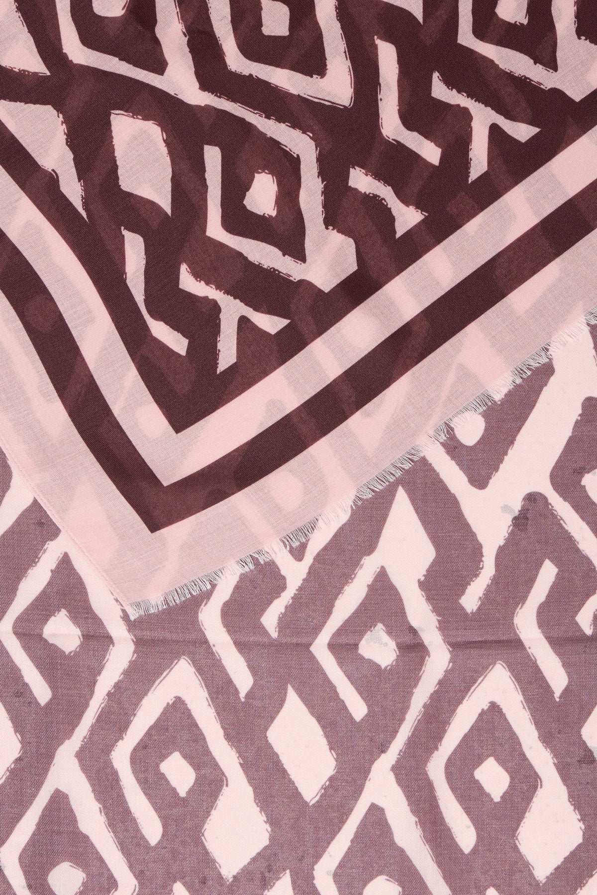 Fransa FrJilla Port Royale Geometric Print Scarf