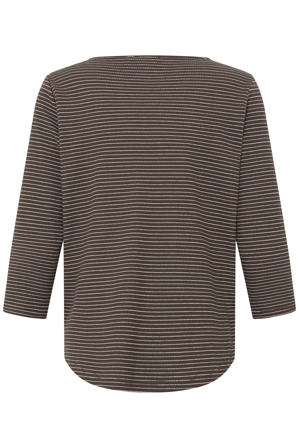 Fransa FrJorelia Driftwood Stripe Long Sleeve Dip