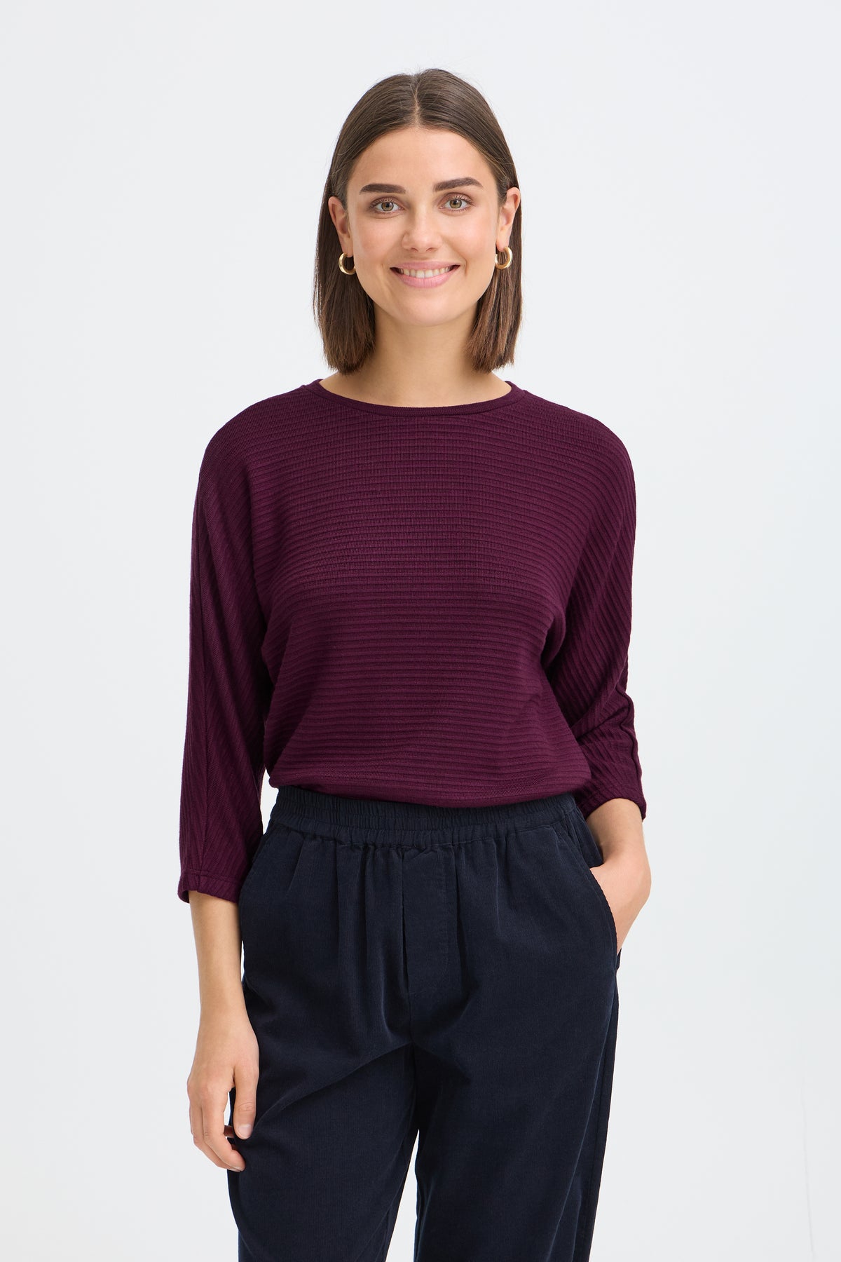 Fransa FrJalira Port Royale Supersoft Ribbed Knit