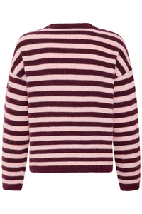Fransa FrIdaa Port Royale/Baby Pink Striped Supersoft Knit, 20618351