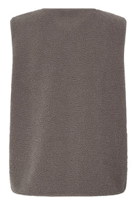 Fransa FrTenya Driftwood Teddy Fleece Gilet, 20618525