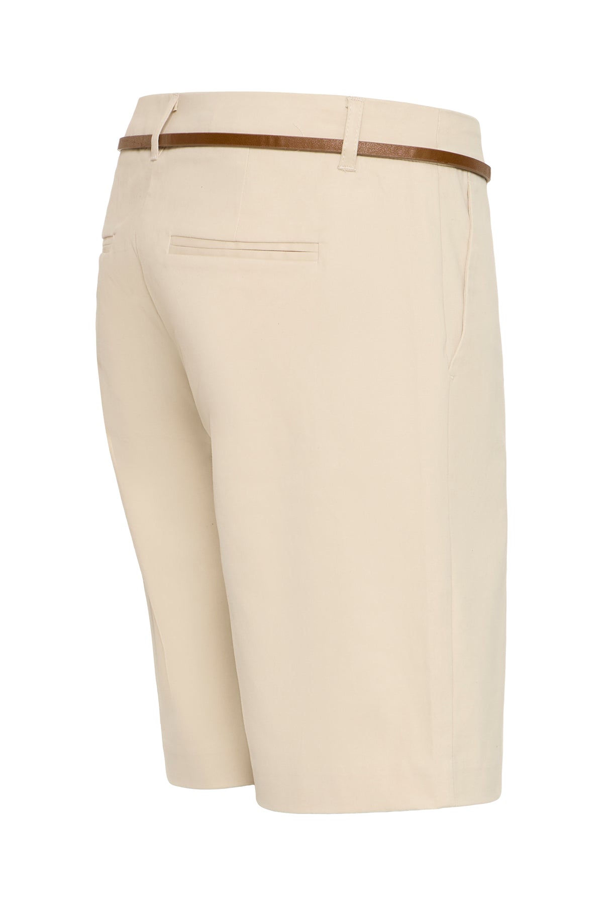 B.Young Bydays Cement Beige Chino Shorts with Belt, 20805588