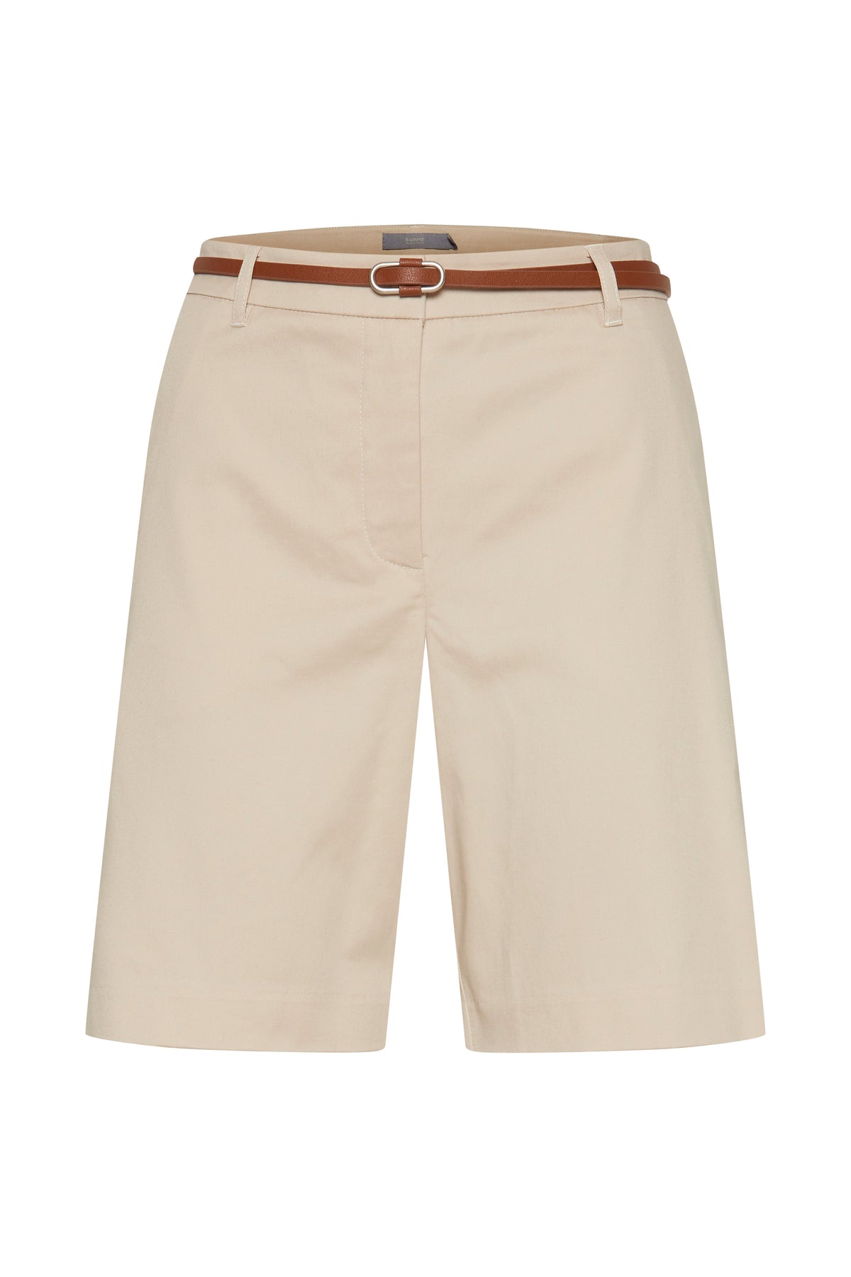 B.Young Bydays Cement Beige Chino Shorts with Belt, 20805588