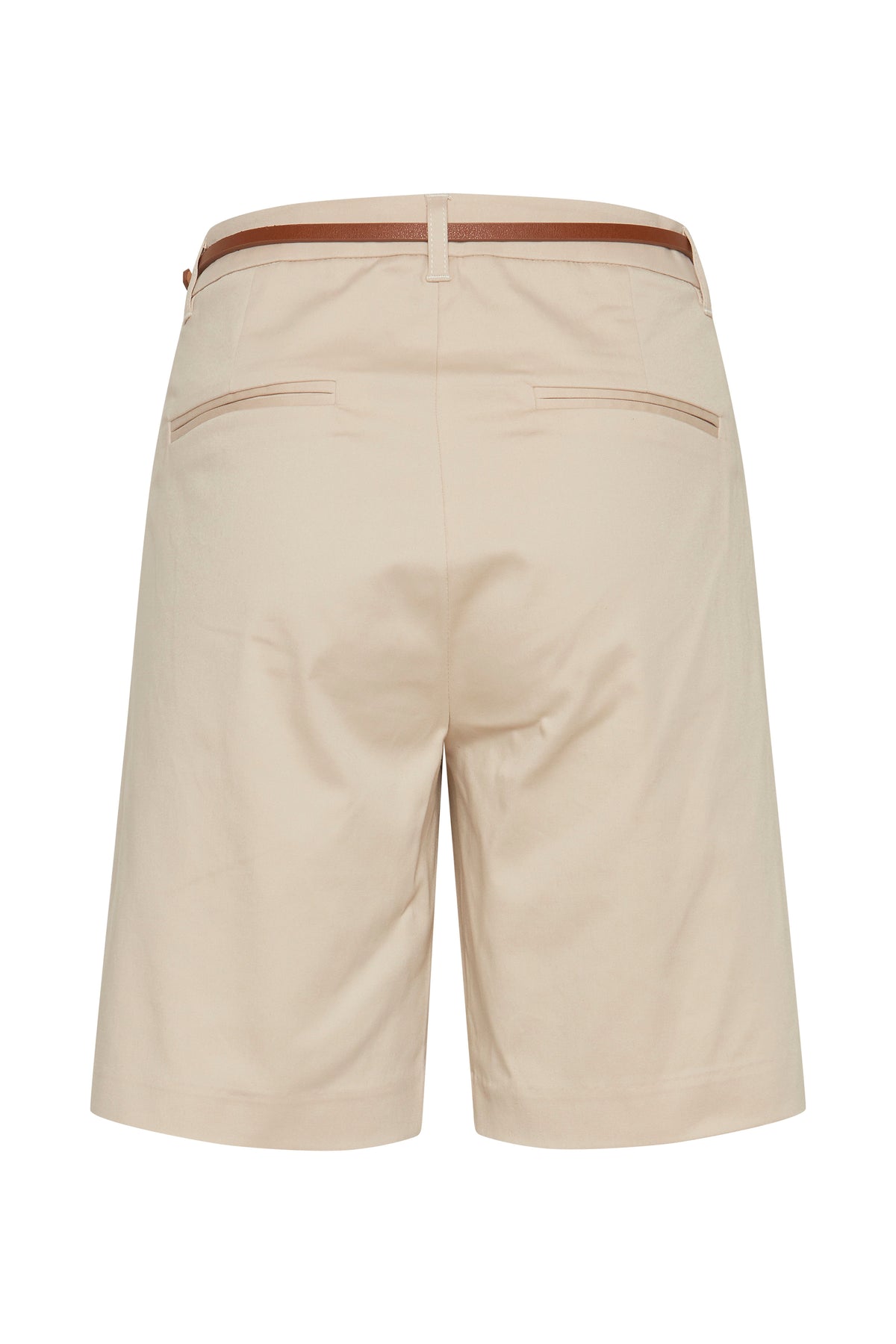 B.Young Bydays Cement Beige Chino Shorts with Belt, 20805588