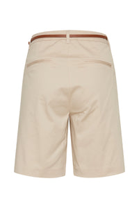 B.Young Bydays Cement Beige Chino Shorts with Belt, 20805588