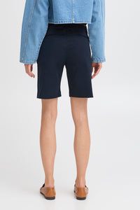 B.Young Bydays Copenhagen Navy Chino Shorts with Belt, 20805588