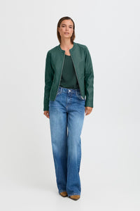 B.Young Byacom Green Gables Faux Leather Jacket