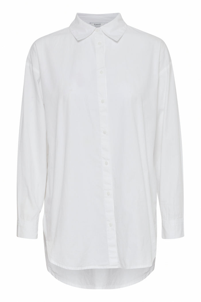 B.Young Bygamze Bright White Oversized Shirt, 20809476