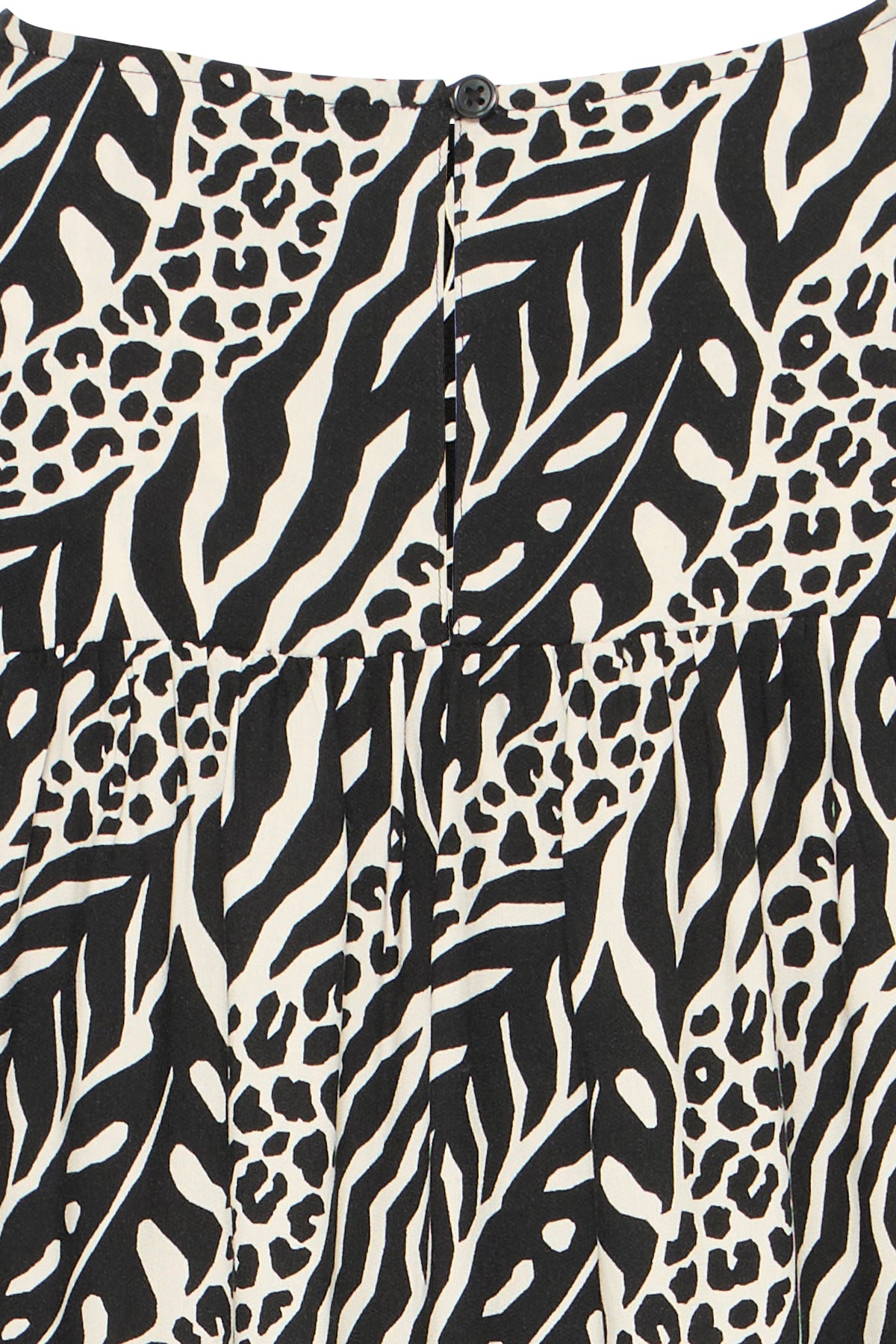 B.Young ByMmJoella Black/Sand Nature Print Blouse