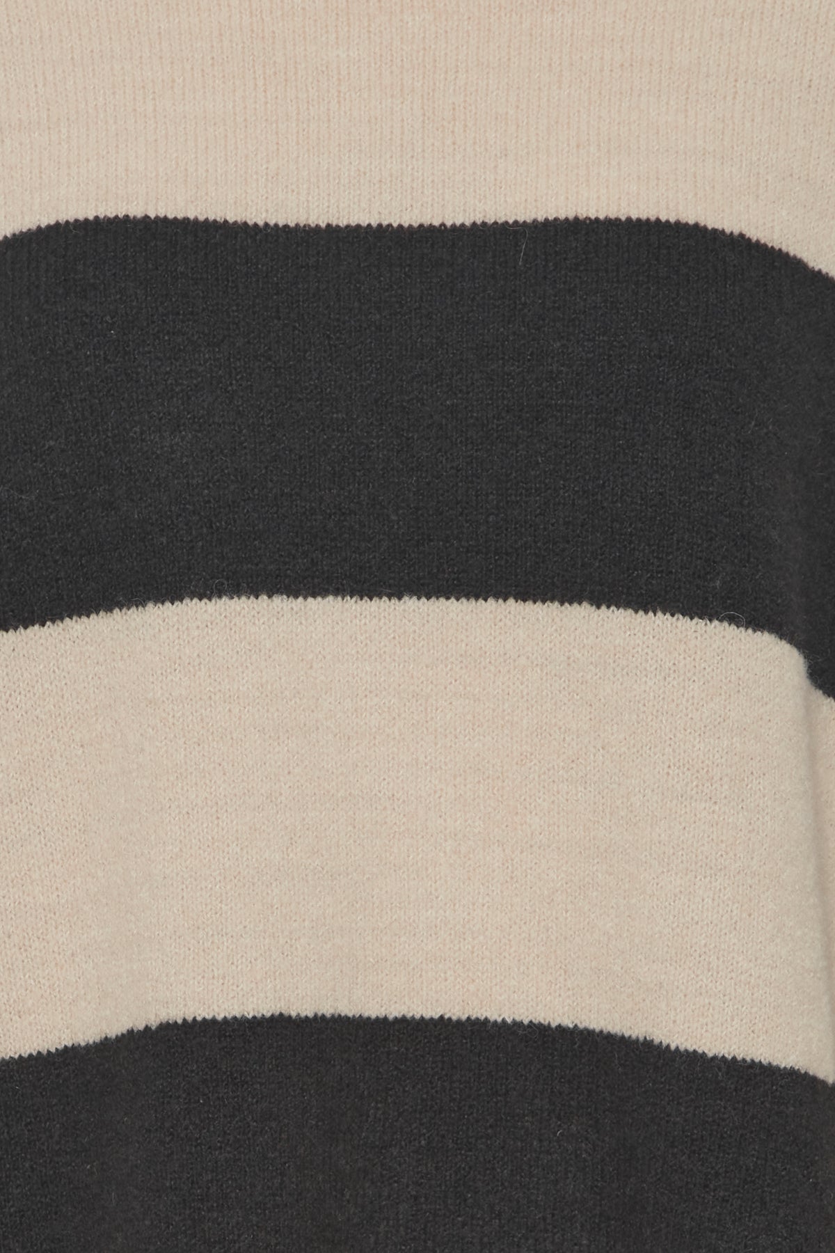 B.Young Byomartha Black/Beige Oversized Stripe Knit, 20813889