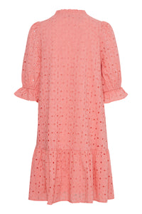 B.Young Bygalla Strawberry Pink Embroidered Layered Dress, 20814935