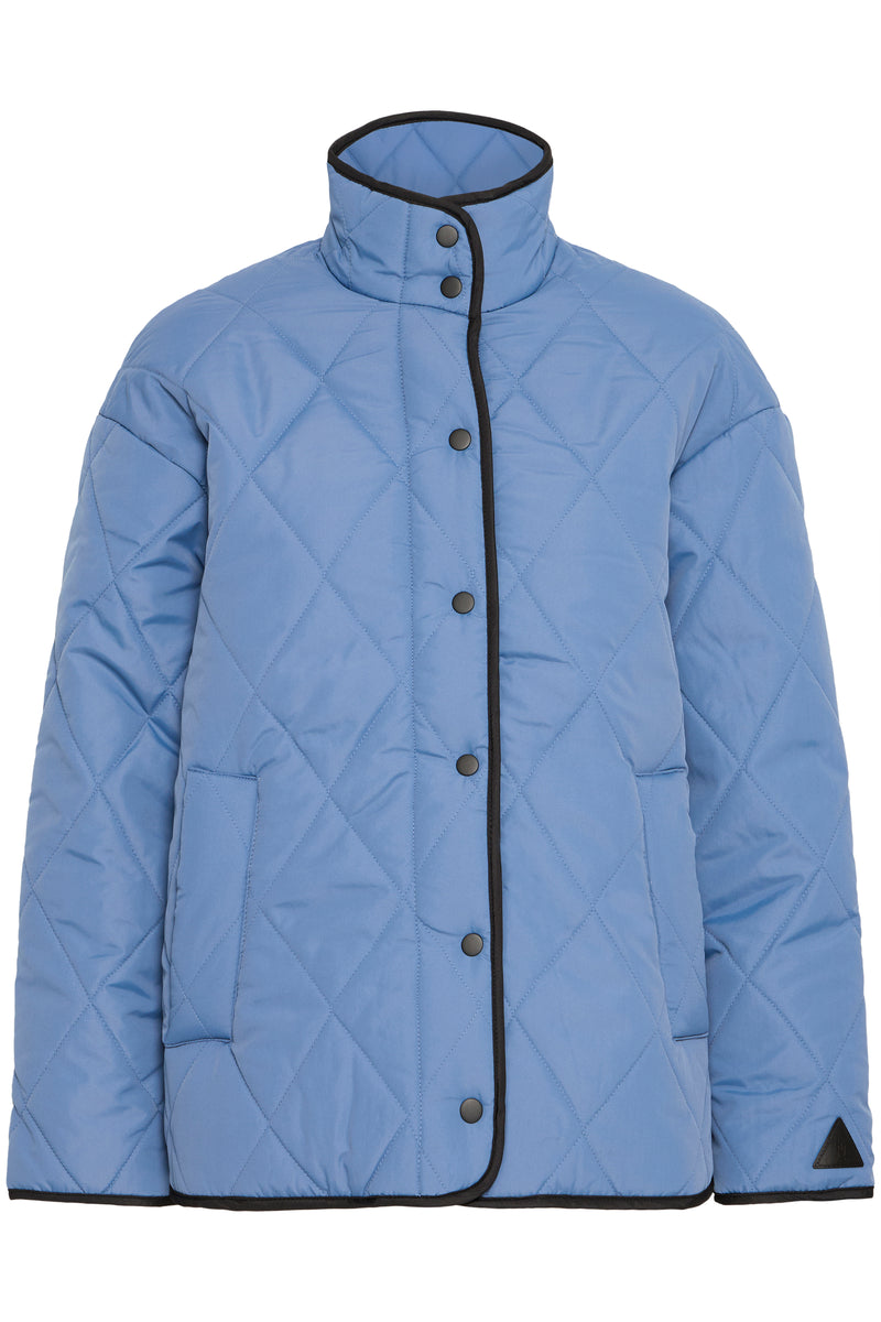 B.Young ByBelis Blue Horizon Oversized Quilted Jacket, 20815107