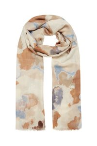 B.Young BaWallam Birch Watercolour Printed Scarf, 20815475