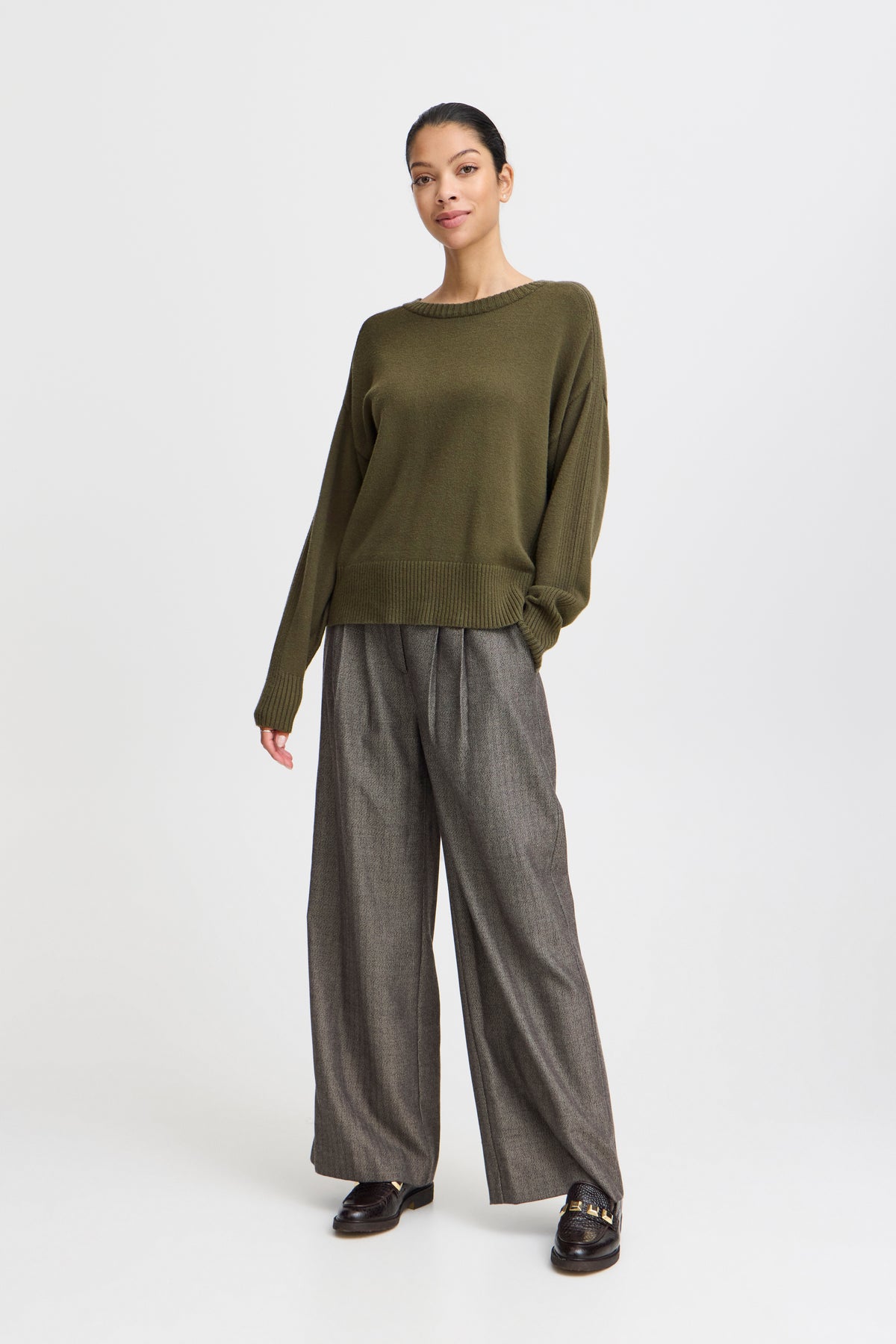 B.Young ByManina Olive Night Supersoft Knit, 20815678