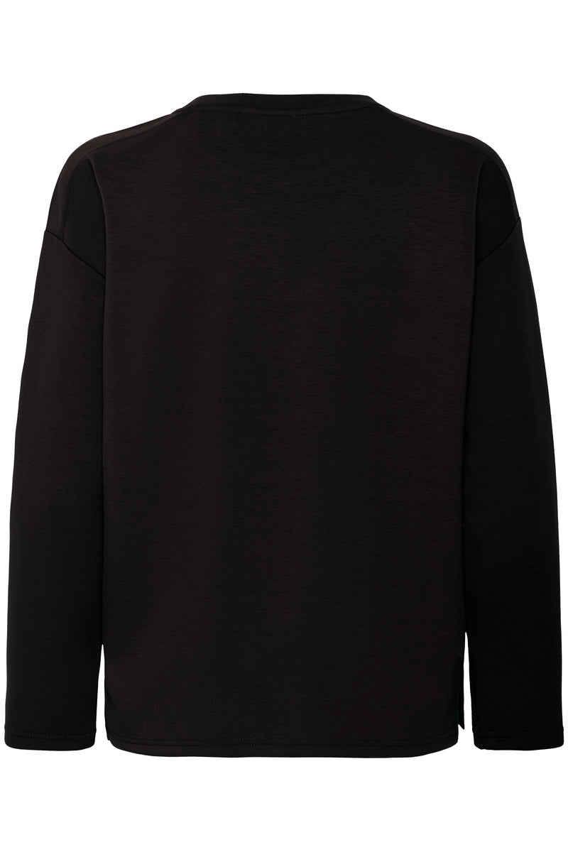 B.Young Bypusti Black Long Sleeve Modal Sweatshirt, 20815707