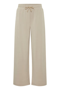 B.Young ByPusti String Beige Modal Highwaisted Wide Leg Joggers, 20815708