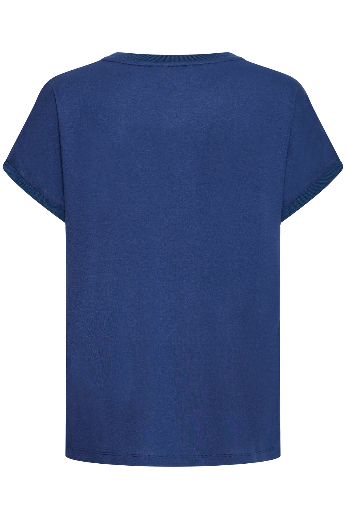 B.Young ByPanyax Medieval Blue Silky Front T-Shirt