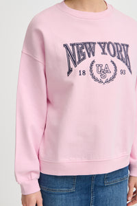 B.Young BySoma Rose Pink Supersoft Oversized Sweatshirt