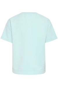 B.Young ByPusti Blue Haze Modal Relaxed Fit T-Shirt, 20816656