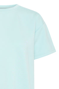 B.Young ByPusti Blue Haze Modal Relaxed Fit T-Shirt, 20816656
