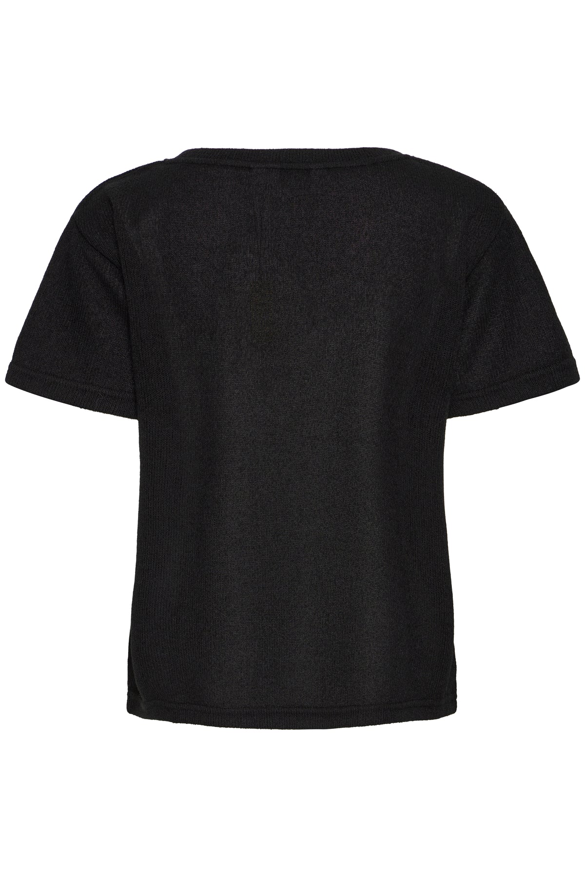 B.Young Bysif Black Roundneck Knitted T-Shirt