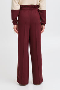 B.Young ByPusti Port Royale Constrast Sports Luxe Wide Leg Joggers