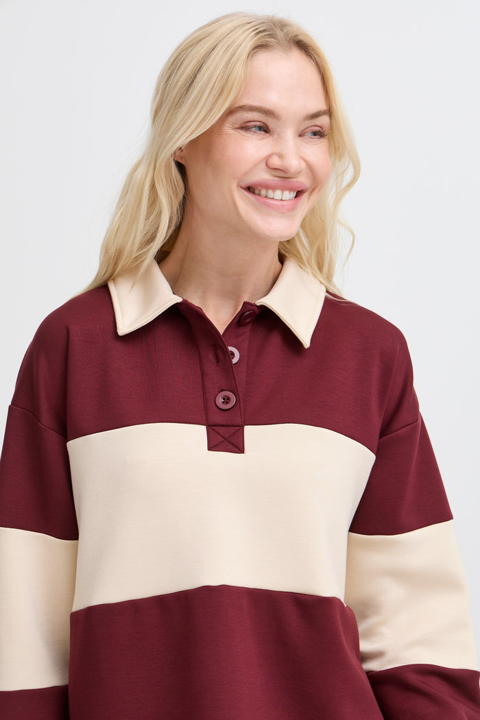 B.Young ByPusti Port Royale Polo Sweatshirt