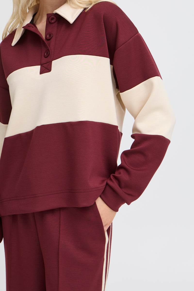 B.Young ByPusti Port Royale Polo Sweatshirt