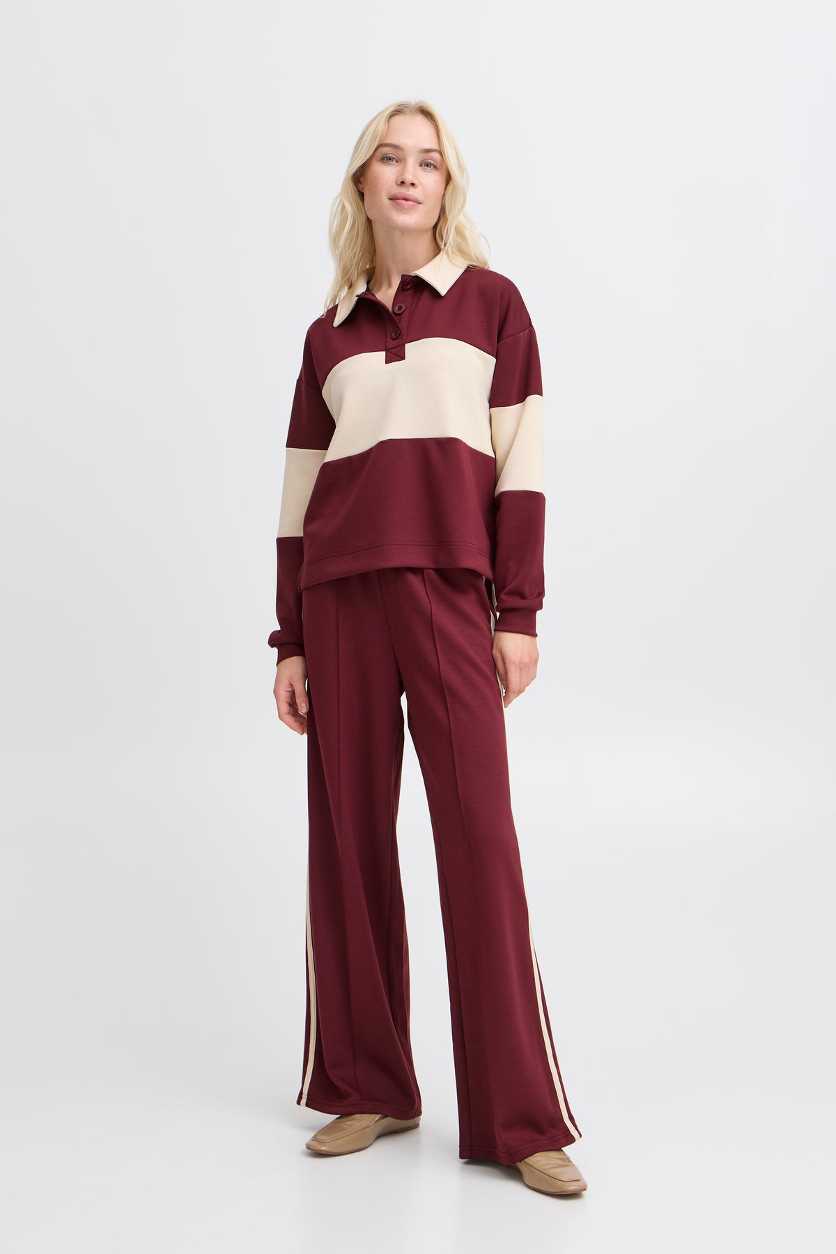 B.Young ByPusti Port Royale Polo Sweatshirt