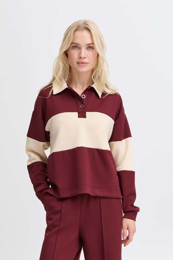 B.Young ByPusti Port Royale Polo Sweatshirt