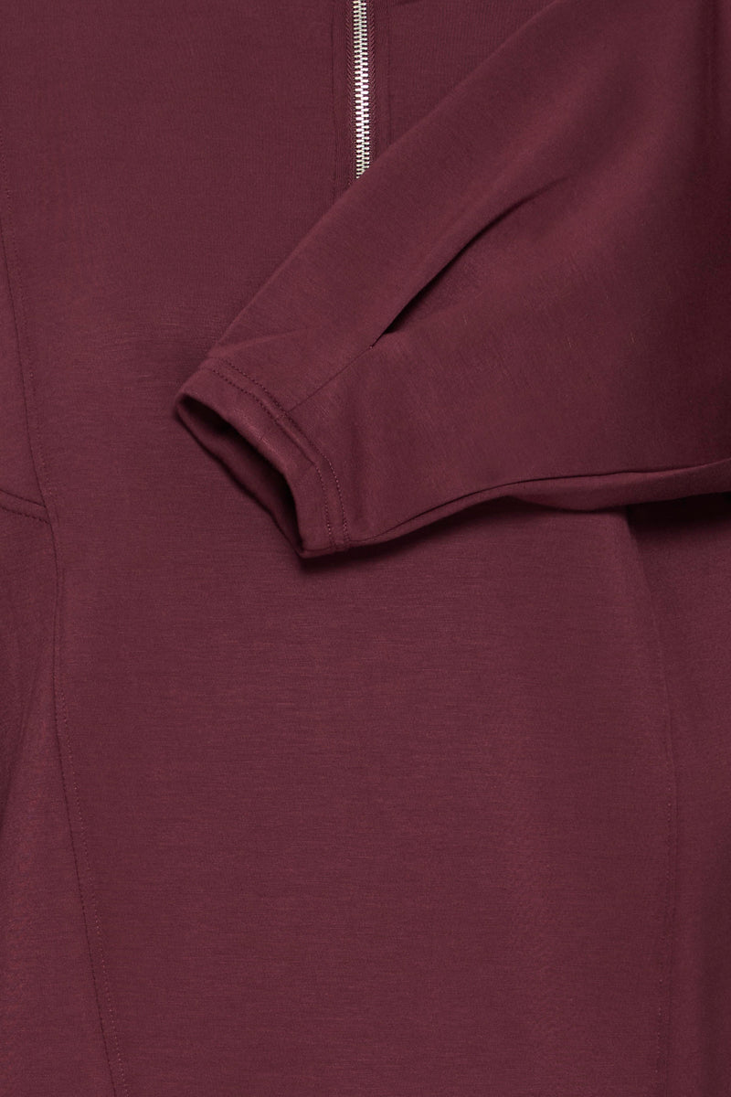 B.Young ByPusti Port Royale Modal Oversized Half Zip Sweatshirt