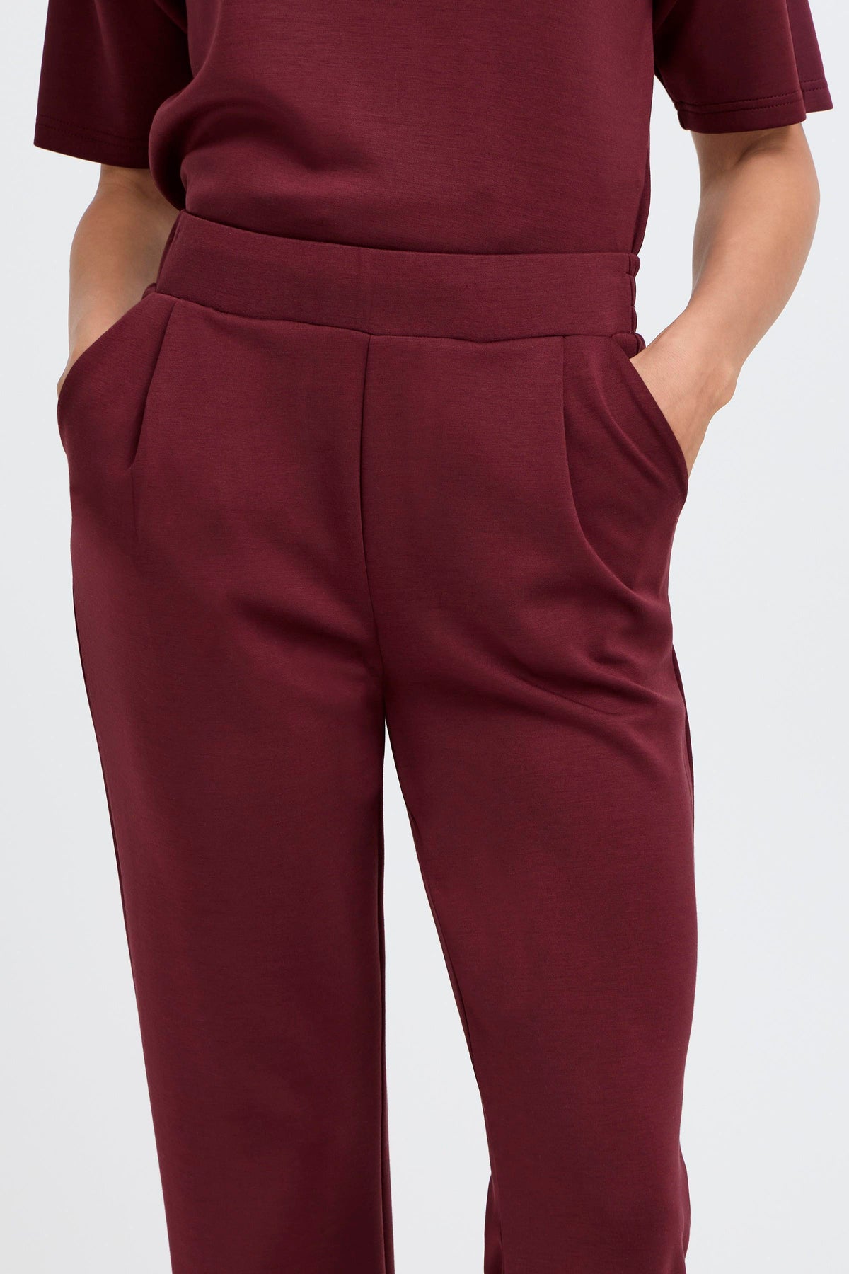B.Young ByPusti Port Royale Modal Straight Leg Joggers