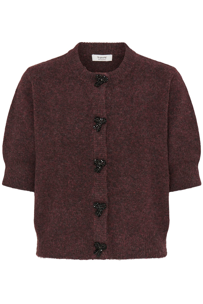 B.Young ByOmea Port Royale Embellished Bow Cardigan, 20818077