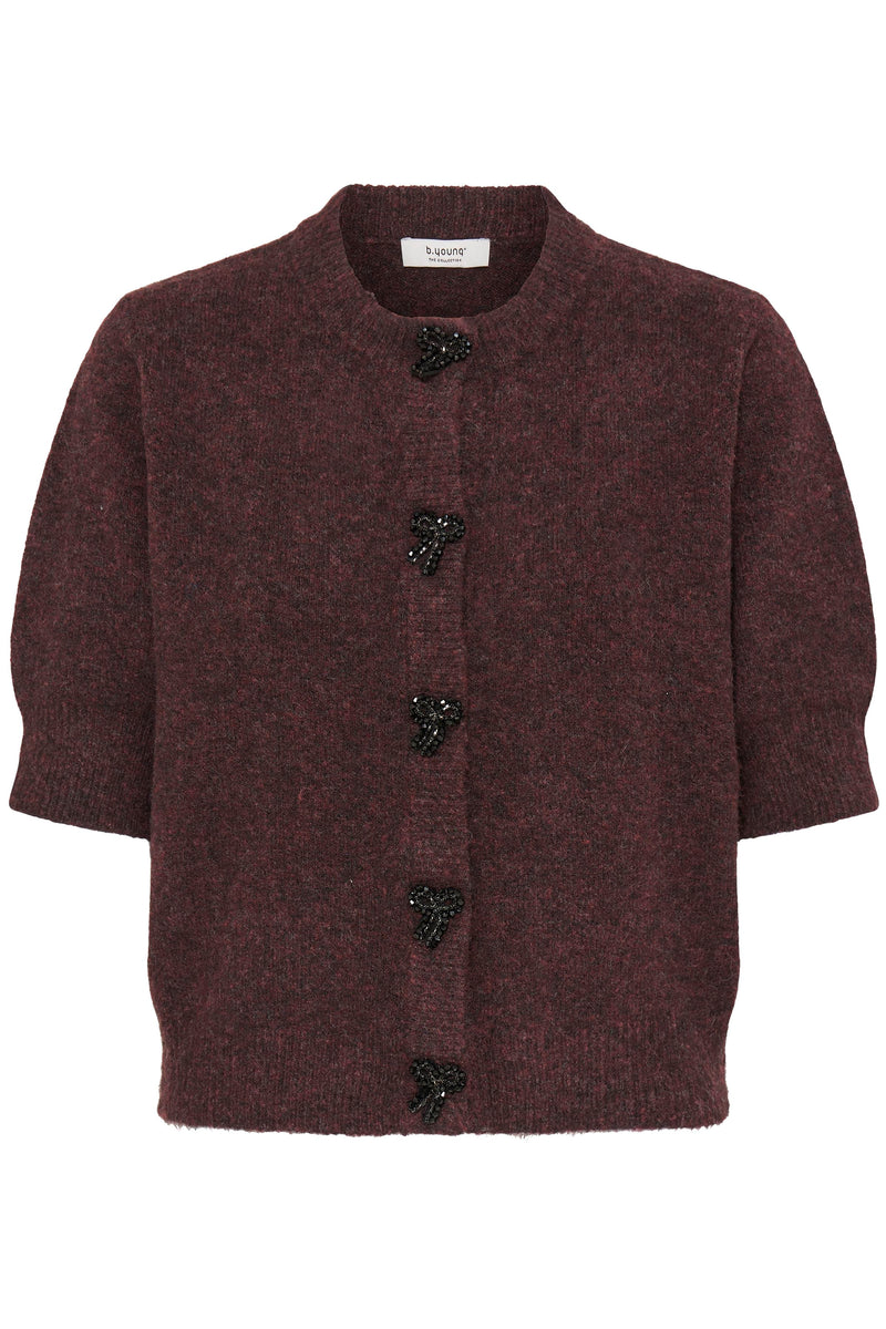 B.Young ByOmea Port Royale Embellished Bow Cardigan, 20818077