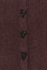 B.Young ByOmea Port Royale Embellished Bow Cardigan