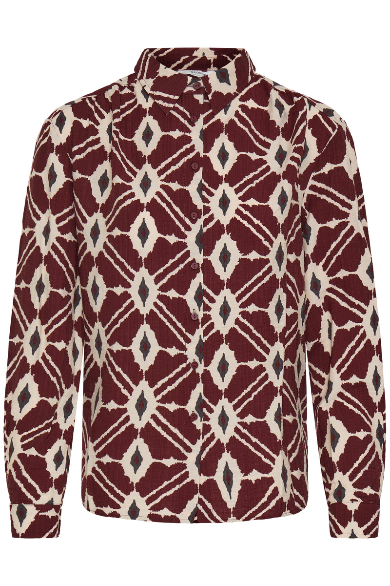 B.Young Ikaia Port Royale Ikat Printed Shirt, 20818176