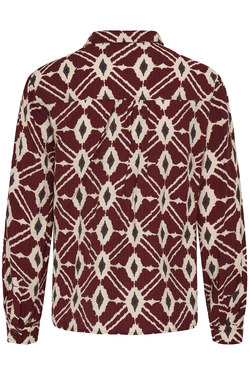 B.Young Ikaia Port Royale Ikat Printed Shirt