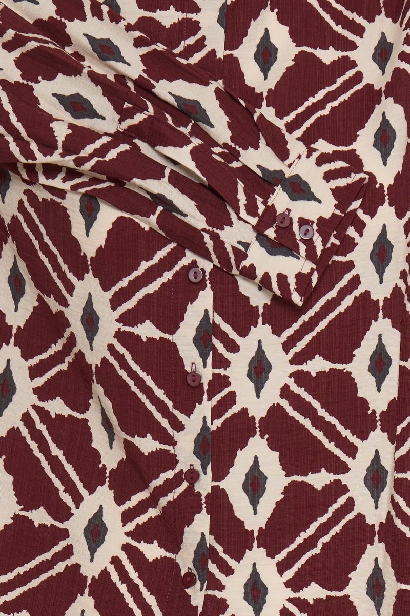 B.Young Ikaia Port Royale Ikat Printed Shirt