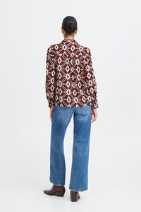 B.Young Ikaia Port Royale Ikat Printed Shirt