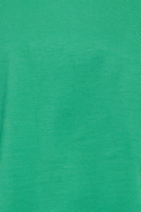B.Young ByPusti Leprechaun Green Modal Dipped Hem Top, 20818436