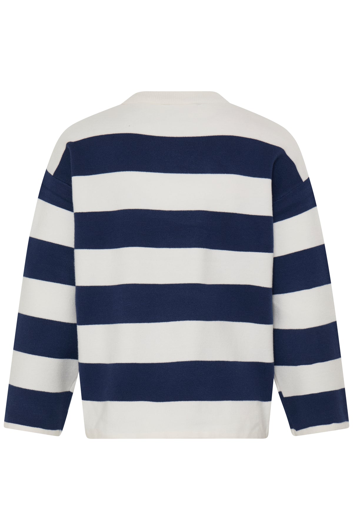 B.Young ByOtari Medieval Blue Striped Supersoft Knit