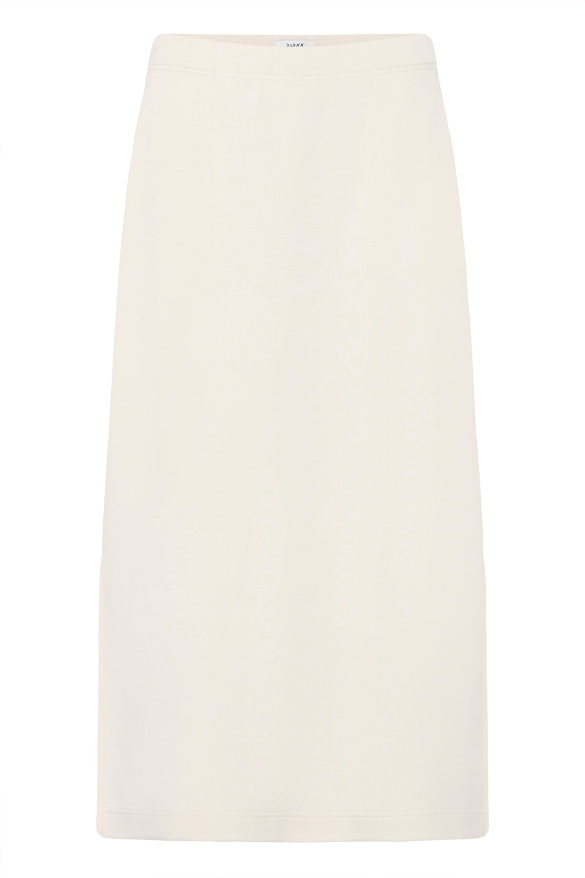 B.Young ByPusti Cream Modal Long Skirt