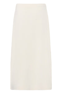B.Young ByPusti Cream Modal Long Skirt