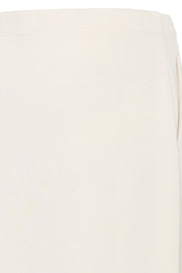 B.Young ByPusti Cream Modal Long Skirt