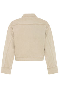 B.Young ByLupina Nomad Beige Denim Jacket, 20818742
